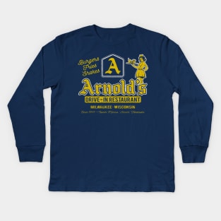 Arnold's Drive In Worn Kids Long Sleeve T-Shirt